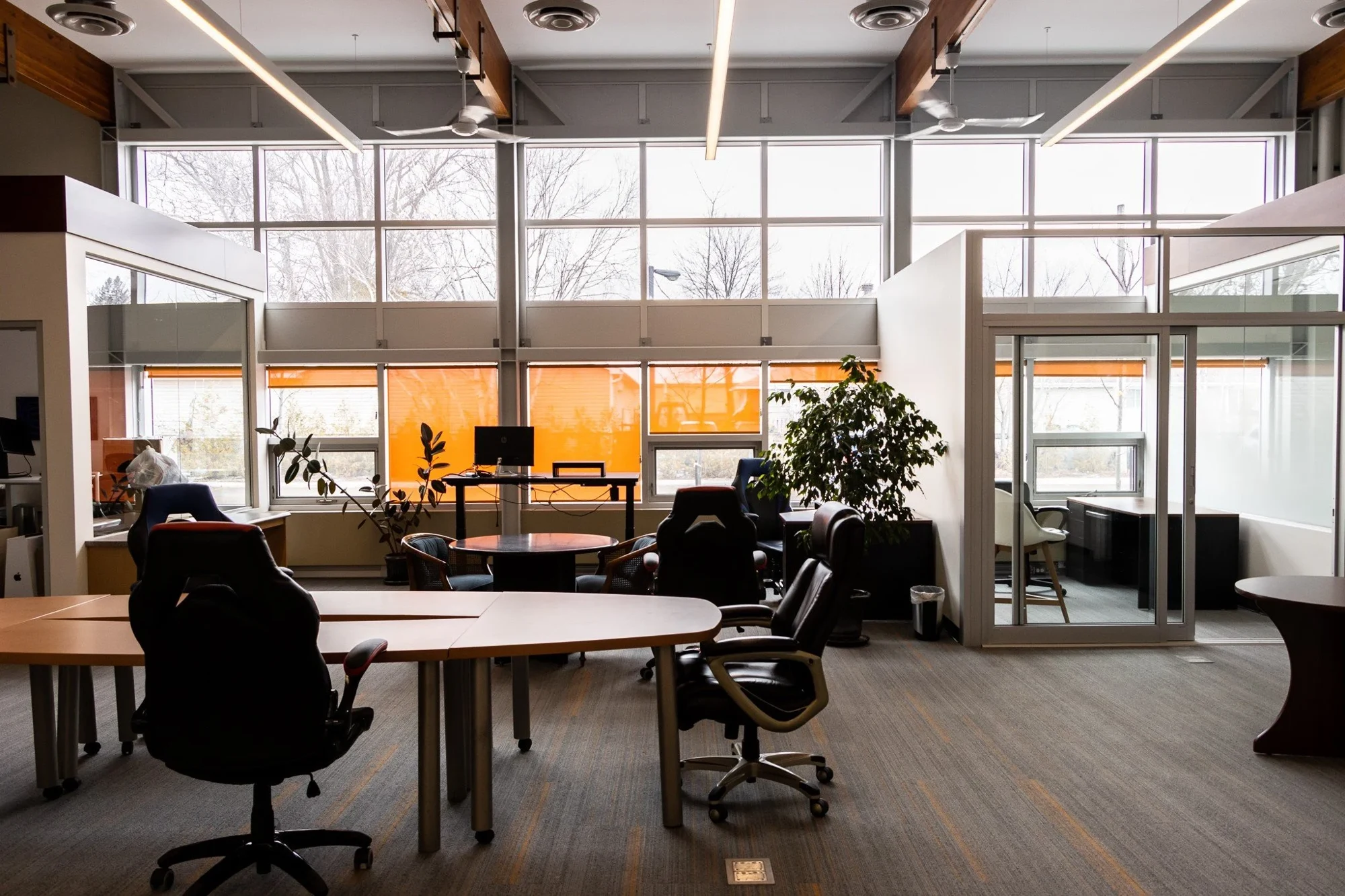 The shared workspace at 176 Lakeshore